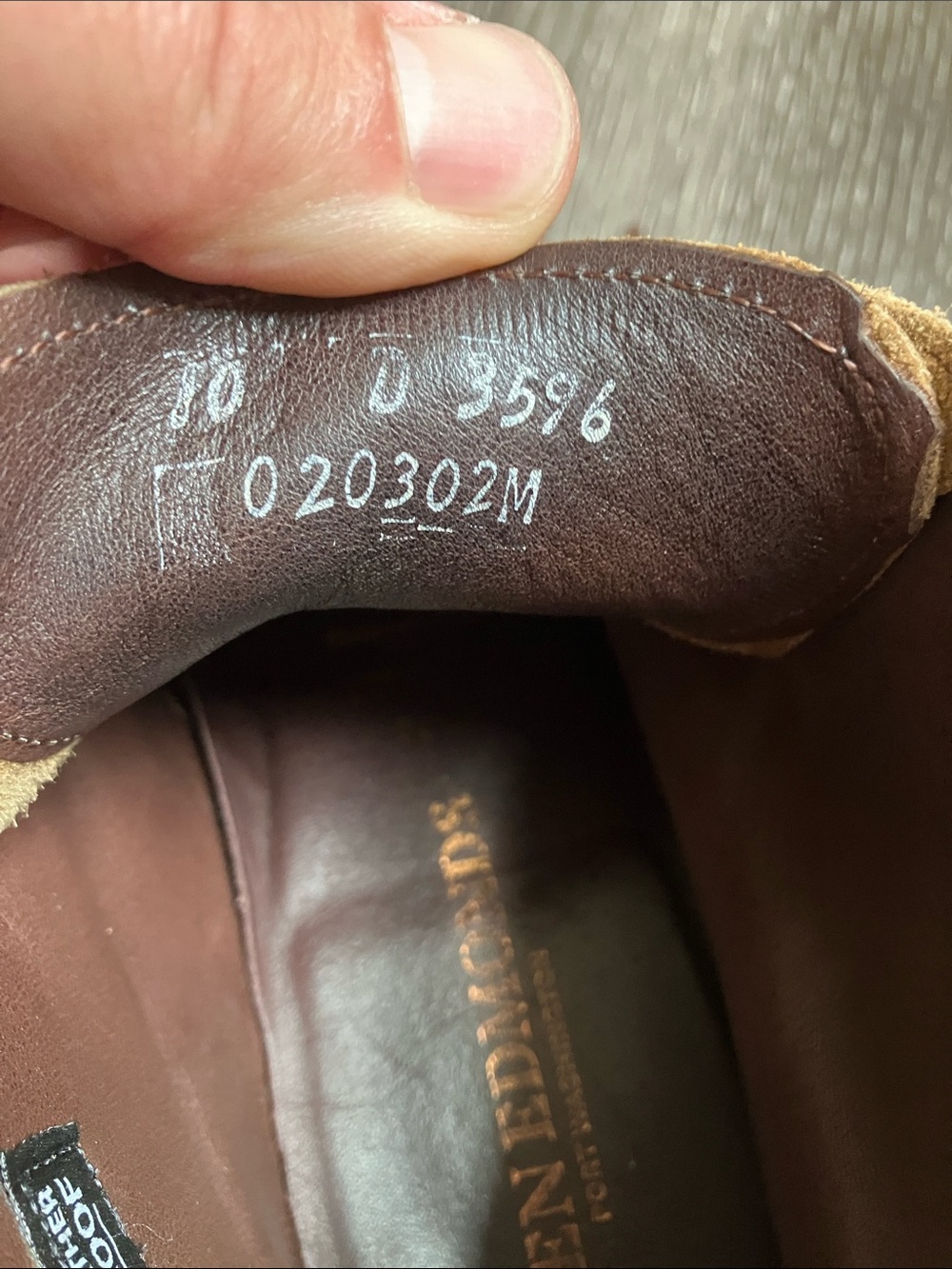 Allen Edmonds Patton Weatherproof Suede Cap-Toe Boots - Picture 17 of 17